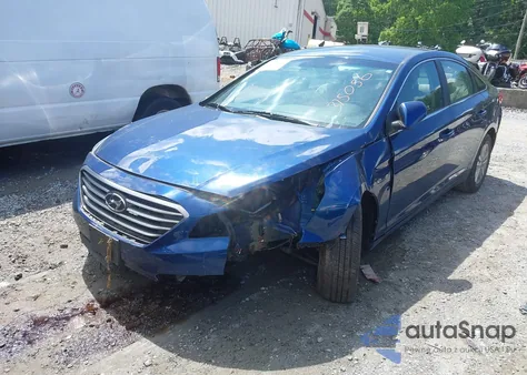 2016 Hyundai Sonata Se из США, поврежденный, VIN 5NPE24AF1GH315056